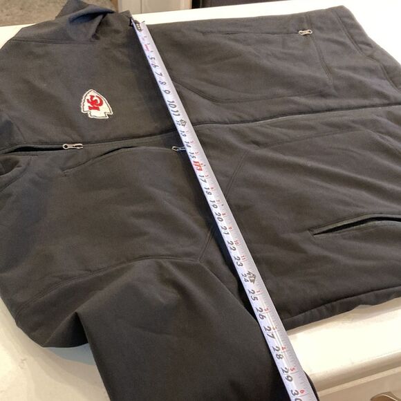 Kansas City Chiefs G-III By Carl Banks Black Waterproof all weather jacket XXL - Picture 6 of 8